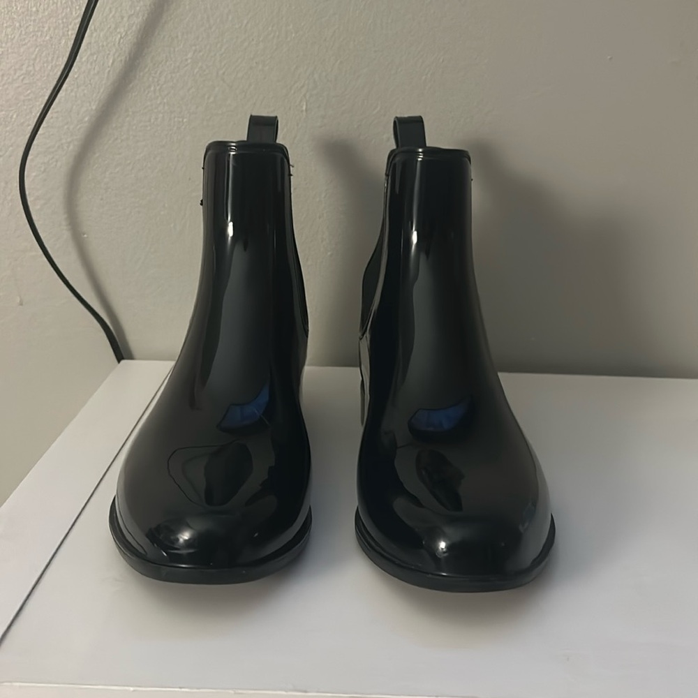 Black Rain Booties